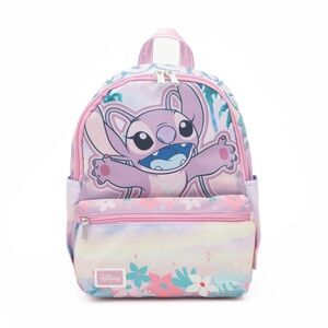 NEW WondaPop Disney’s Lilo & Stitch -Angel Stitch Nylon Mini Adjustable Backpack
